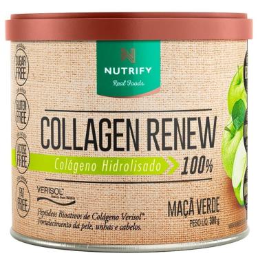 Imagem de Collagen Renew (Hidrolisado Versiol) Maçã Verde Nutrify 300g-Unissex