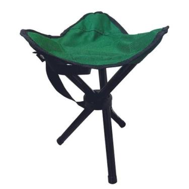 Imagem de Kit 02 Banquetas Dobrável Articulada para Camping Acampamento - Generi