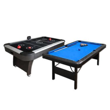 Imagem de Kit Sala de Jogos Ahead Sports com Mesa de Air Hockey Profissional e M