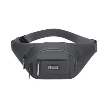 Imagem de Mochila De Cintura Ultra Fina Antifurto Para Homens, Grande Capacidade