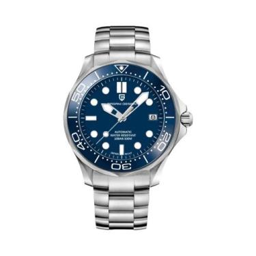 Imagem de Relógio Mecânico Automático Retro Luxuoso Masculino À Prova d'Água Em 