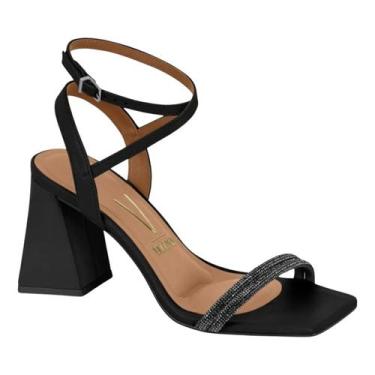 Imagem de Vizzano Sandália Xangai Pelica Preto Toque Suave, Preto, 40