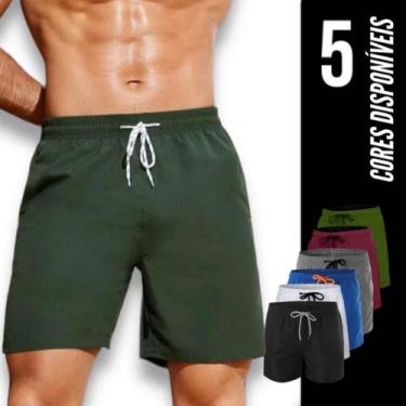 Imagem de 1 Short Bermuda Tactel Academia Praia Treino Corrida Masculina TRAININ