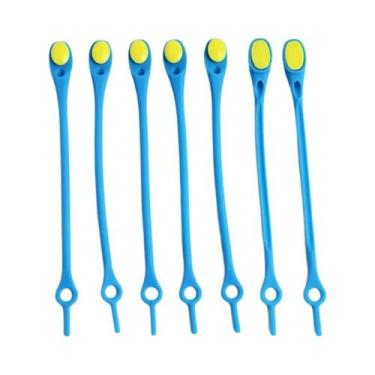 Imagem de Cadarços Elásticos De Silicone 12 Peças Sem Amarração, Cadarços Pregui