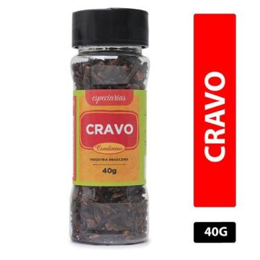Imagem de Cravo da India Frasco 40g Condinew Possui Ação Antioxidante e Anti-Inf