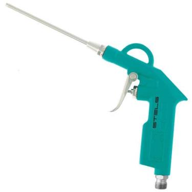 Imagem de Bico de ar p/limpeza alumínio gatilho bico longo - MTX, Verde