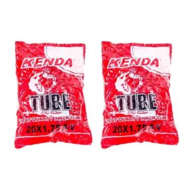 Imagem de Par Câmara Aro 20 Kenda Para Bicicleta BMX 20x1.75 Schrader, 2 unidade