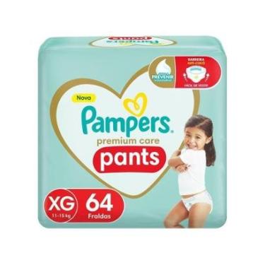 Imagem de Fralda Pampers Premium Care Pants Calça 64 Fraldas-Unissex