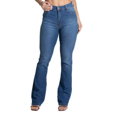 Imagem de Calça Jeans Sawary Boot Cut - 281859 - Azul médio 38-Feminino