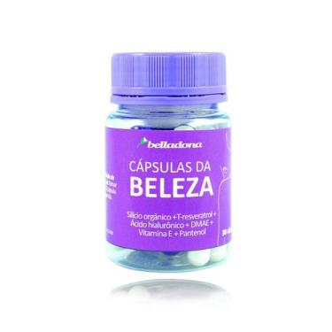 Imagem de Cápsulas da Beleza Belladona - Silício, DMAE e Vitamina E - 30 Cápsula