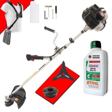 Imagem de Roçadeira Profissional Com ÓLEO STIHL KW43-LE Kawashima À Gasolina 2T 43cc 1,7HP Alta Performance e Potência