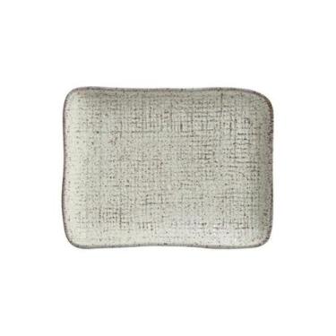 Imagem de Travessa Retangular Pequena Juta Pistache 18x14Cm Porto Brasil