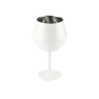 Imagem de Taça Prismática 2 em 1 Térmica Cocktail Glass 410ml Aço Inox - StoreTh