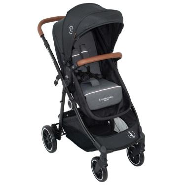 Imagem de Carrinho De Bebê Travel System Premium Baby TS Aria Preto Com Base 3 Em 1