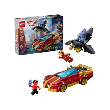 Imagem de LEGO Carro do Homem de Ferro e Pantera Negra vs. 
