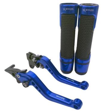 Imagem de Kit Manete Manopla Honda Cbx250 Twister 01 A 08 Cb300r Strada - Stark 