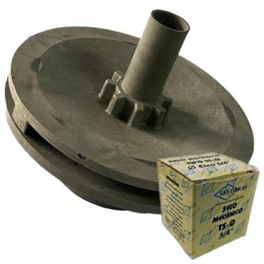 Imagem de Rotor 2 cv Para Motobomba De Piscina Modelo Jacuzzi 2B - M Com Selo Me