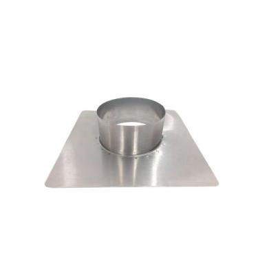 Imagem de Adaptador De Inox Para Duto 6 Polegadas 25x25 Chaminé Forno - INOX LAU