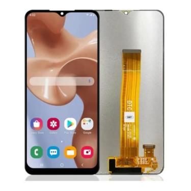 Imagem de Tela Display Frontal Compatível Com Samsung A12/A02