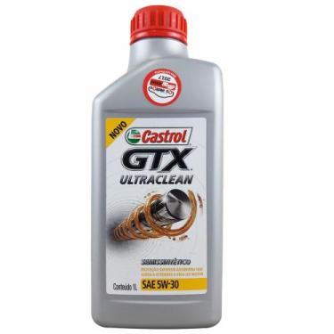 Imagem de Óleo Lubrificante do Motor Castrol GTX Ultra Clean SAE 5W30 Semissinté