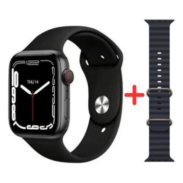 Imagem de Relógio Inteligente Smartwatch S28 Pro Plus Preto Feminino Masculino S