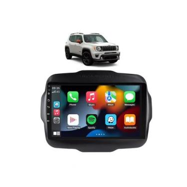 Imagem de Kit Multimidia Renegade 2015 / 2024 Android 9 Pol Carplay 1.5GHZ 4/64G