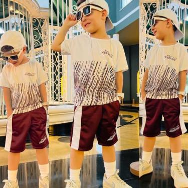 Imagem de Conjunto Infantil Juvenil Kvani Joy, Vinho, 4