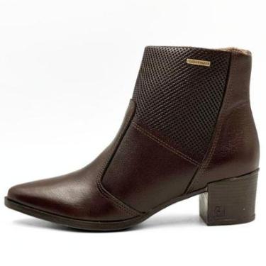 Imagem de Bota Pegada Salto Bloco Médio Feminina-Feminino