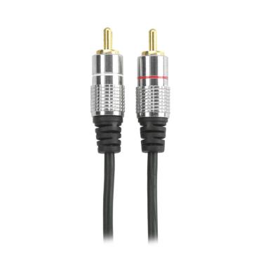 Imagem de Cabo RCA 2 + 2 - Para conexões de Audio e Vídeo - 2 metros - Chipsce 018-0740