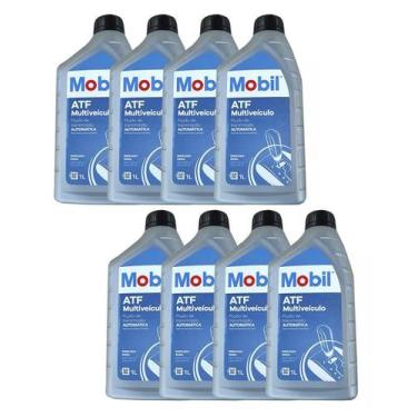 Imagem de Kit 8 Lts Óleo Cambio Automático Mobil ATF Mercon LV Dexron