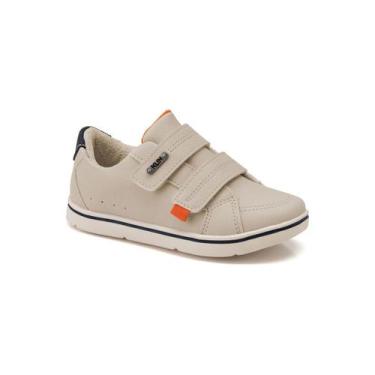 Imagem de Sapato klin  infantil menino flyer mini linho 117171000, Nude, 26