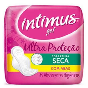 Imagem de Absorvente Intimus normal com abas seca 8 unidades