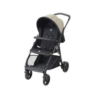 Imagem de Carrinho De Bebê Burigotto Lui De 0 Até 15kg Para Passeio Sand - Preto E Bege, U