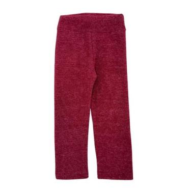 Imagem de Legging Calça Básica Boucle Peluciada Inverno Lisa Infantil - 10 - Fof