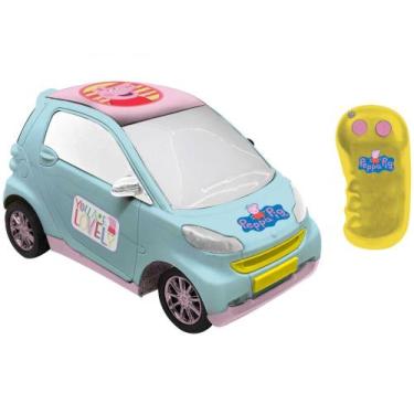 Imagem de Carrinho de Controle Remoto Peppa Pig Veículo - Veloz 3 Funções Candid