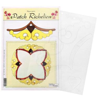 Imagem de Régua para Patch Richelieu Márcia Caires Modelo 18 - Barrado Clássico 