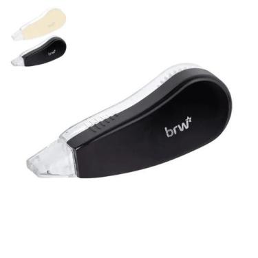 Imagem de Corretivo em Fita Preto e Off White 5mm x 3m brw, Black