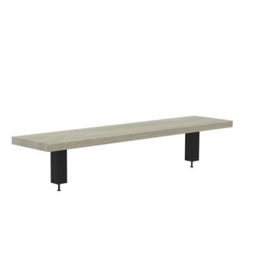 Imagem de Prateleira Divisor Central 1300x203mm PCCP130 Bege/Nogueira Casablanca