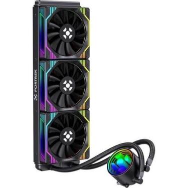 Imagem de Water Cooler Fortrek Breezy 360 mm Fan Triplo Preto
