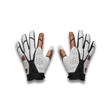 Imagem de Luva de Futebol Americano Under Armour Blur, Branco, G