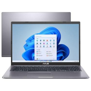 Imagem de Notebook ASUS X515 Celeron N4500 4GB 128GB SSD 15,6 HD, Slate Grey