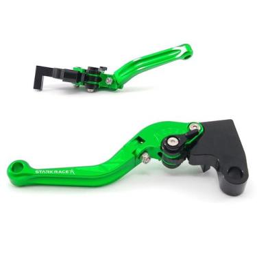 Imagem de Manete Dobrável Esportivo F750gs F850gs F900r Xr - Stark Race, Verde
