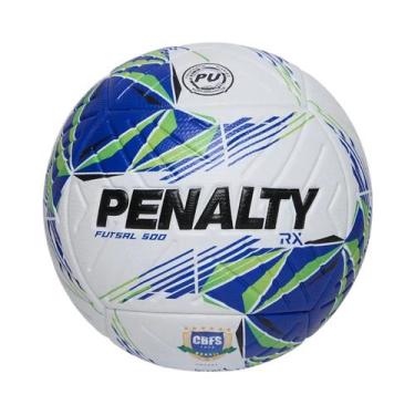 Imagem de Bola Futsal Penalty Rx 500 -, Branco, Verde, Único