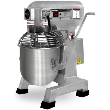 Imagem de Batedeira Planetária Bati20 3 Velocidades Sistema Planetário Inox Rhino 220V