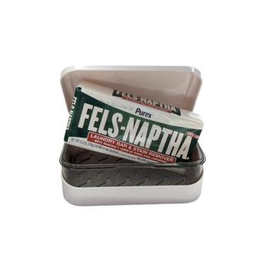 Imagem de Sabão em barra para lavanderia BlehBlu Fels-Naptha 142 g removedor de 