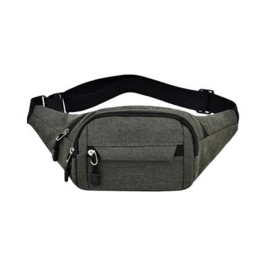 Imagem de Bolsa De Cintura Multifuncional Unissex De Grande Capacidade, Resisten
