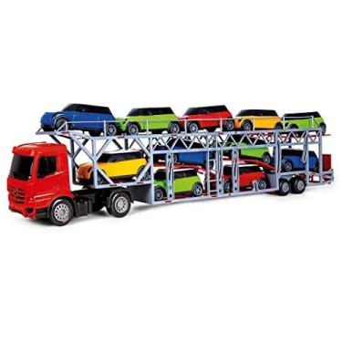 Imagem de Caminhão Superfrota Transcar Brinquedo Infantil Poliplac Sortido