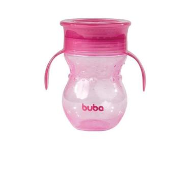 Imagem de Copo De Treinamento 360º Com Alça - Rosa