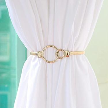 Imagem de Fivela de cortina criativa para gravata fivela de metal esculpida fivela de cortina para decoração de gancho, G