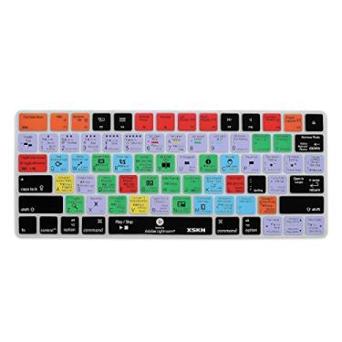 Imagem de XSKN Capa de teclado mágica de corte curto, capa de teclado XSKN durável LR Hotkeys de silicone para Apple Magic Keyboard MLA22LL/A, US version